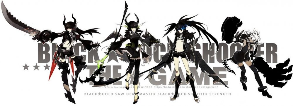black_rock_shooter horns scythe starshadowmagician sword twintails weapon white.jpg